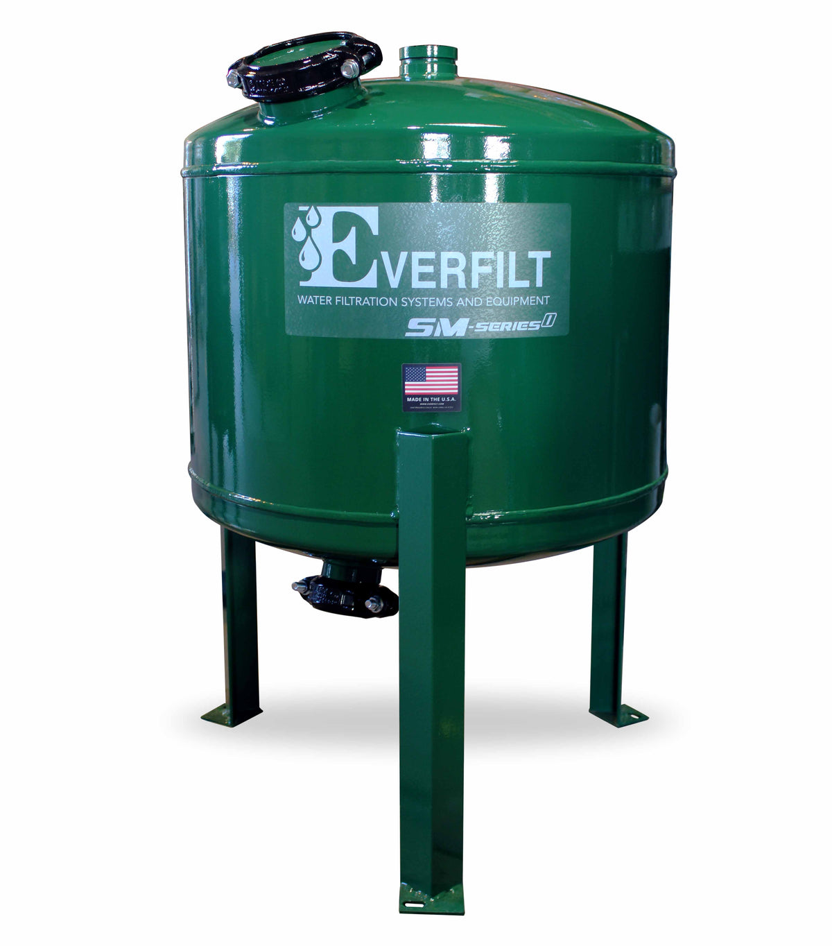 Everfilt Automatic Sand Media Filter System, Carbon Steel, 2x30"