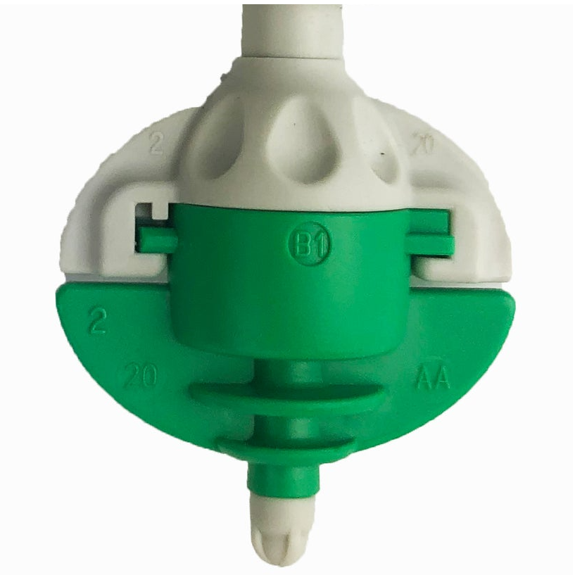 Netafim VibroNet Green Sprinkler, Head only